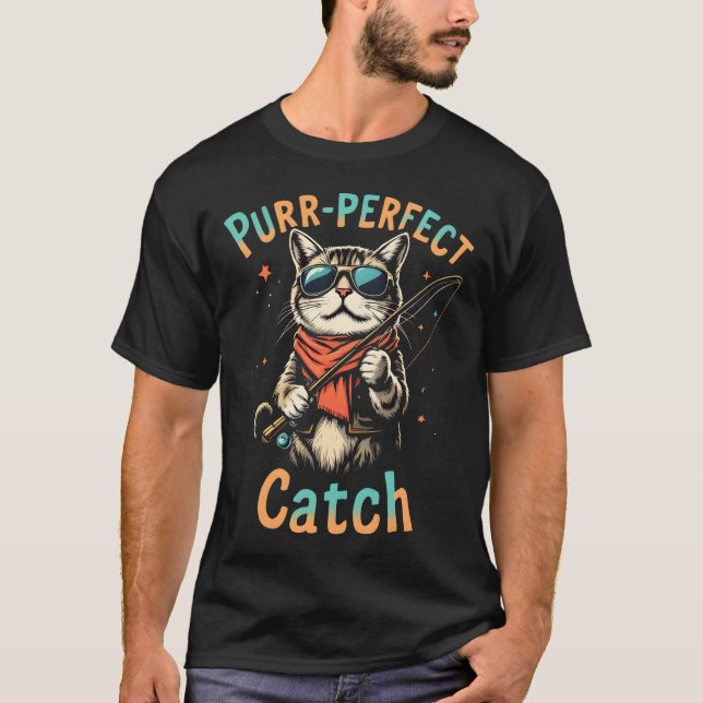 Camiseta Gato atrapa perfecto (Anverso)