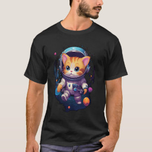 Camiseta Gato atún astronauta catronauta gato amante gráfic