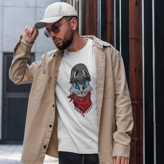 Camiseta Gato aventurero (Subido por el creador)