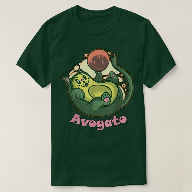 Camiseta Gato Avogato (Diseño del anverso)
