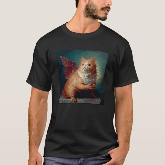 Camiseta Gato Axolotl Pollo Frito (Anverso)