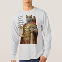 Camiseta Gato Azul César Ruso