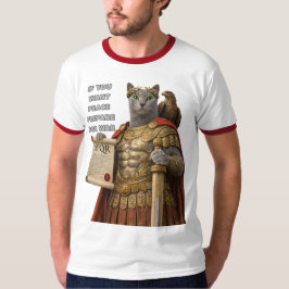 Camiseta Gato Azul César Ruso