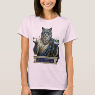 Camiseta Gato Azul Ruso Arquímedes