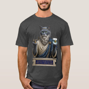 Camiseta Gato Azul Ruso Arquímedes