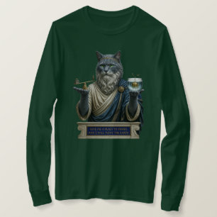 Camiseta Gato Azul Ruso Arquímedes