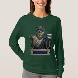 Camiseta Gato Azul Ruso Arquímedes
