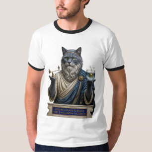 Camiseta Gato Azul Ruso Arquímedes