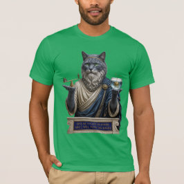 Camiseta Gato Azul Ruso Arquímedes