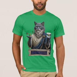 Camiseta Gato Azul Ruso Arquímedes
