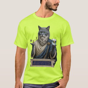 Camiseta Gato Azul Ruso Arquímedes