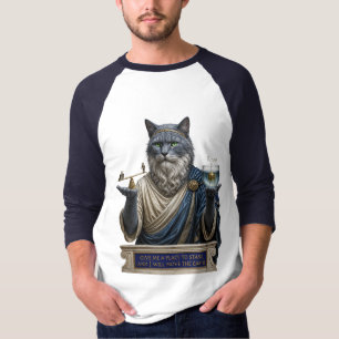 Camiseta Gato Azul Ruso Arquímedes