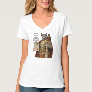 Camiseta Gato Azul Ruso César