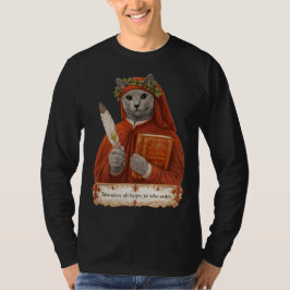 Camiseta Gato Azul Ruso Dante Alighieri
