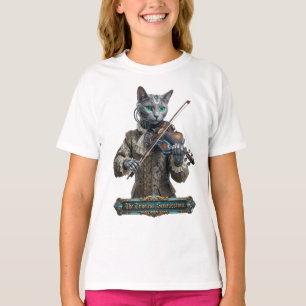 Camiseta Gato Azul Ruso de la Serenísima Atemporal