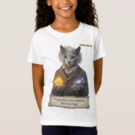 Camiseta Gato Azul Ruso Einstein - Imaginación