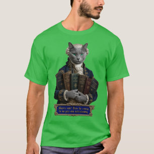Camiseta Gato Azul Ruso Immanuel Kant