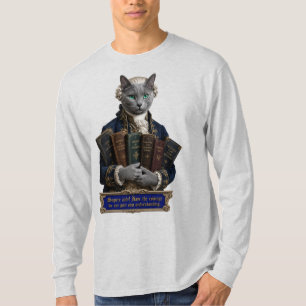 Camiseta Gato Azul Ruso Immanuel Kant