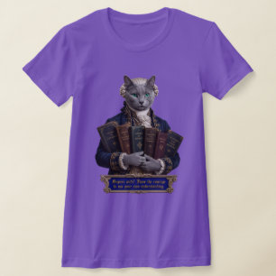 Camiseta Gato Azul Ruso Immanuel Kant