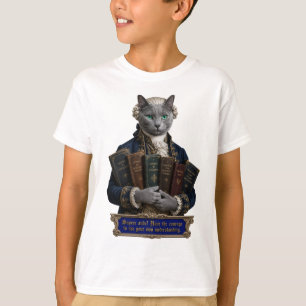 Camiseta Gato Azul Ruso Immanuel Kant