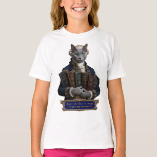 Camiseta Gato Azul Ruso Immanuel Kant