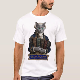Camiseta Gato Azul Ruso Immanuel Kant