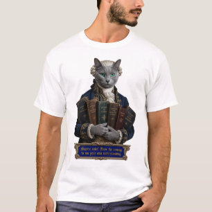 Camiseta Gato Azul Ruso Immanuel Kant
