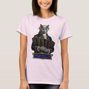 Camiseta Gato Azul Ruso Immanuel Kant