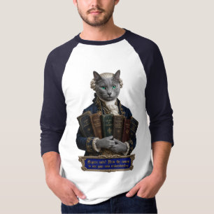 Camiseta Gato Azul Ruso Immanuel Kant