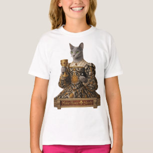 Camiseta Gato Azul Ruso Lucrezia de Médici