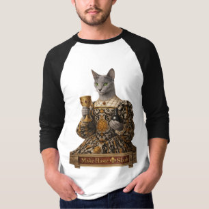 Camiseta Gato Azul Ruso Lucrezia de Médici