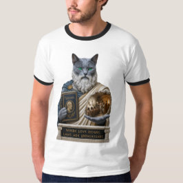 Camiseta Gato Azul Ruso Plato