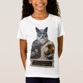 Camiseta Gato Azul Ruso Plato