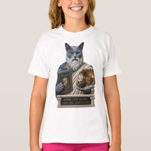 Camiseta Gato Azul Ruso Plato