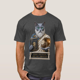 Camiseta Gato Azul Ruso Plato