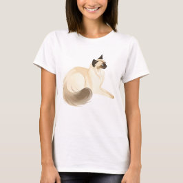 Camiseta gato balinés