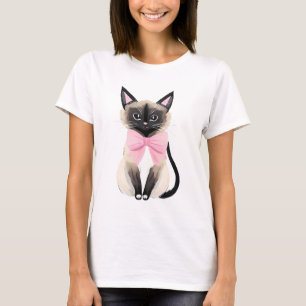 Camiseta Gato balinés lindo