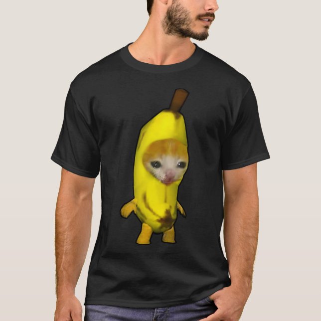 Camiseta Gato bananero lindo Bananacat Meme Kitty Cat Lov (Anverso)