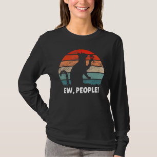 Camiseta Gato bebiendo vino asco gente