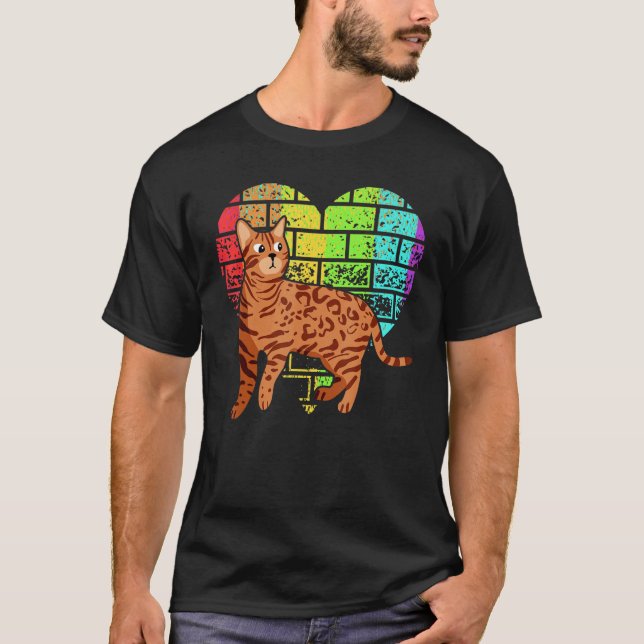 Camiseta Gato Bengal (Anverso)