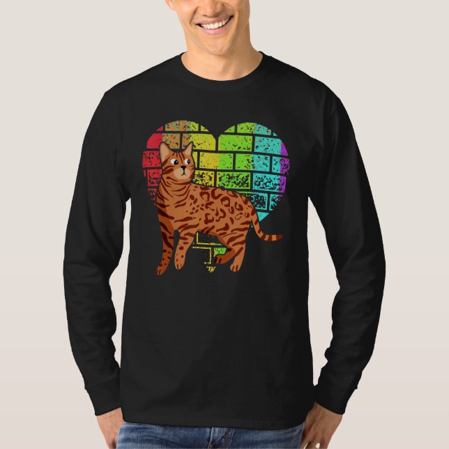 Camiseta Gato Bengal (Anverso)