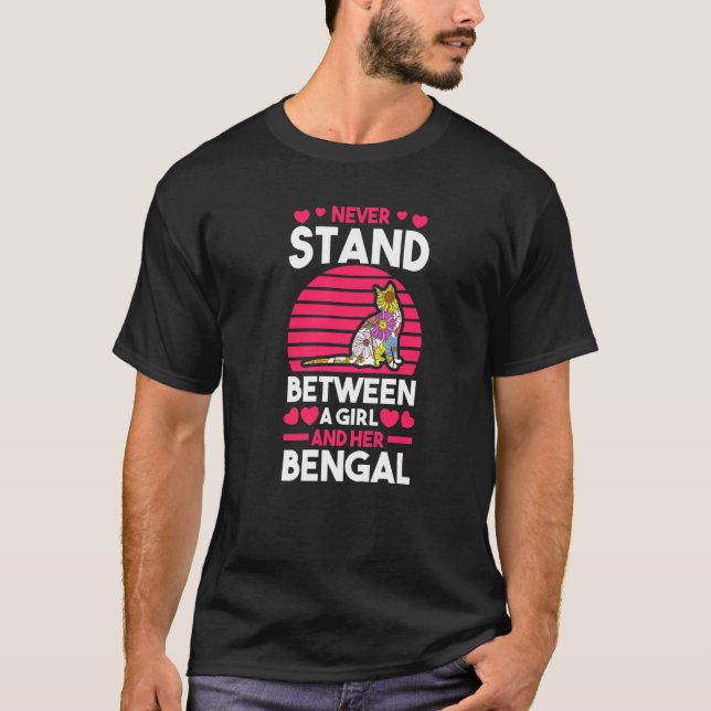 Camiseta Gato Bengal  4 (Anverso)
