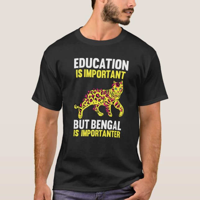 Camiseta Gato Bengal  5 (Anverso)