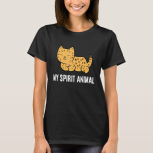 Camiseta Gato Bengal Adorable Mi Animal Espiritual Es Un Ga