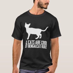 Camiseta gato Bengal Bengala gatito Bengal