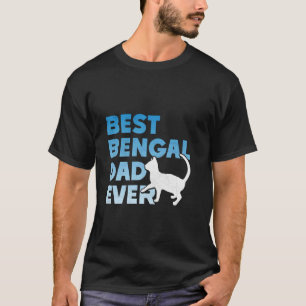Camiseta Gato Bengal MEJOR PADRE DE GATO BENGAL DE TODOS Fu