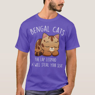 Camiseta Gato Bengal Robar tu asiento