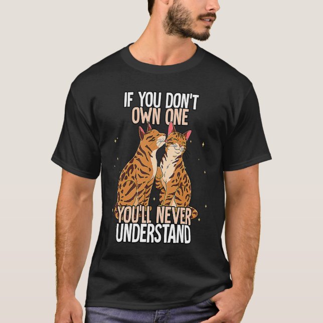 Camiseta Gato Bengalí  13 (Anverso)