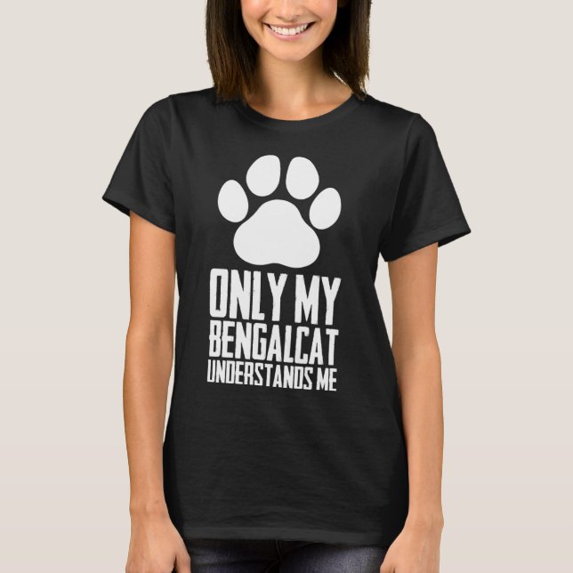 Camiseta Gato bengalí gatito bengalí 2 (Anverso)