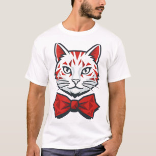 Camiseta Gato Bien Vestido